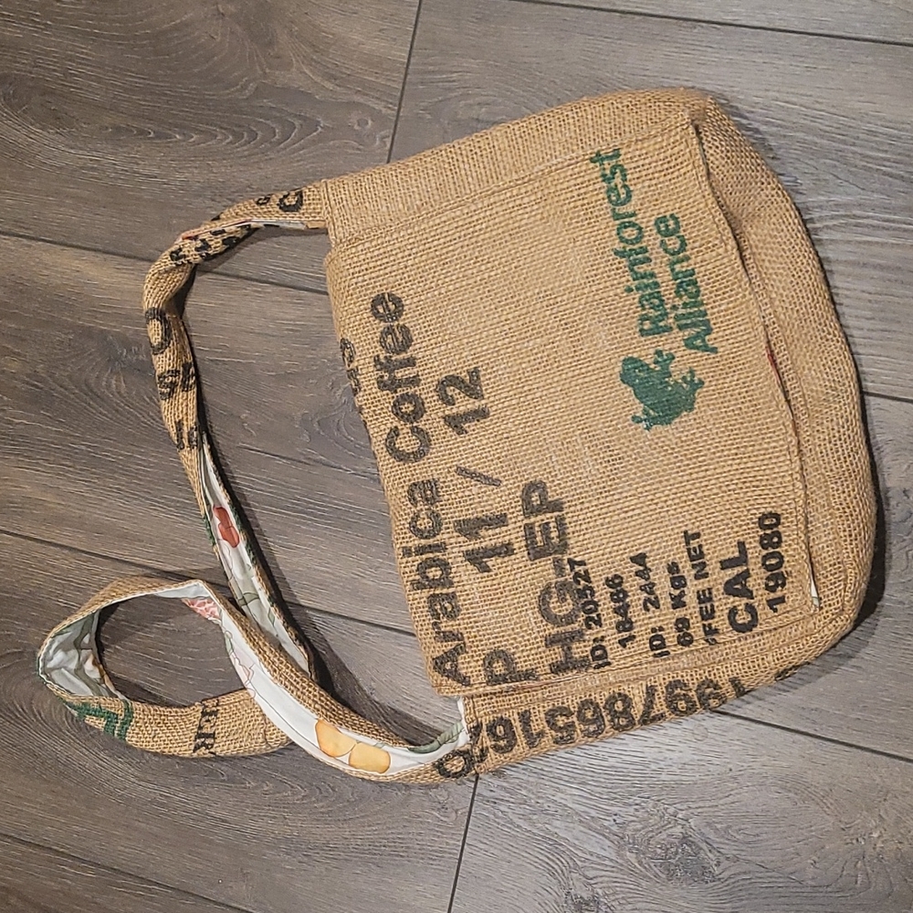 Coffee sack purse